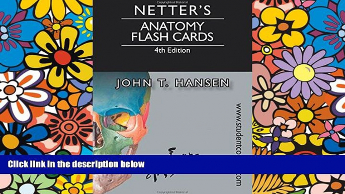 Big Deals  Netter s Anatomy Flash Cards: with Online Student Consult Access, 4e (Netter Basic