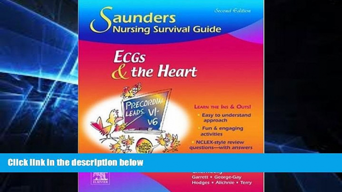 Must Have PDF  Saunders Nursing Survival Guide: ECGs and the Heart  Best Seller Books Best Seller