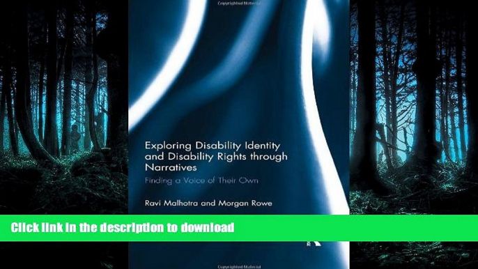 FAVORIT BOOK Exploring Disability Identity and Disability Rights through Narratives: Finding a