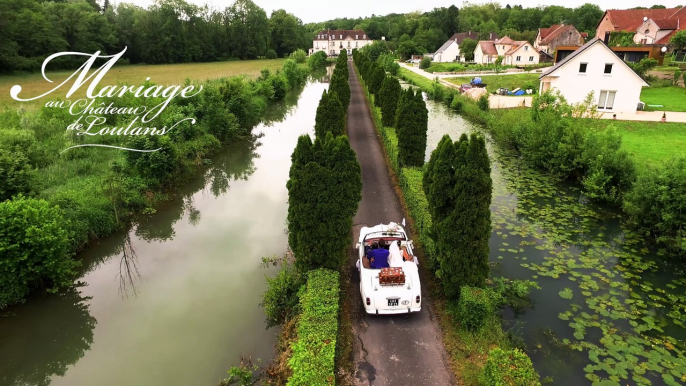 Camille & Vincent, un mariage vu du ciel