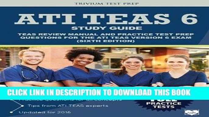 [BOOK] PDF ATI TEAS 6 Study Guide: TEAS Review Manual and Practice Test Prep Questions for the ATI