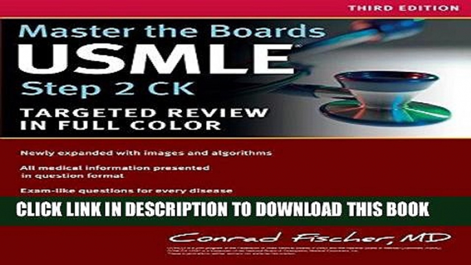 [BOOK] PDF Master the Boards USMLE Step 2 CK New BEST SELLER