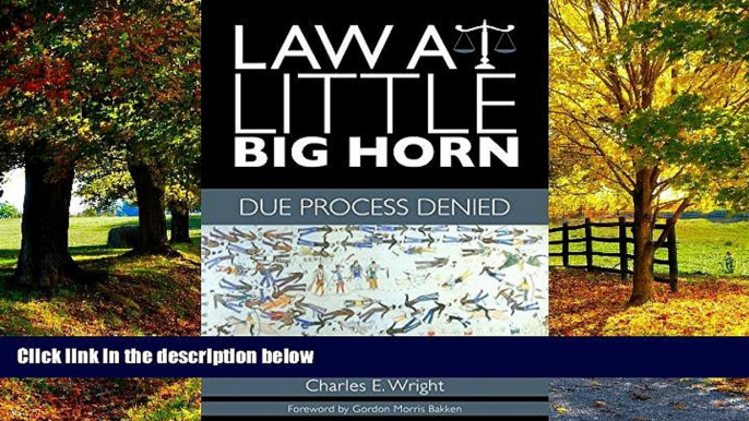 Big Deals  Law at Little Big Horn: Due Process Denied (Plains Histories)  Best Seller Books Best