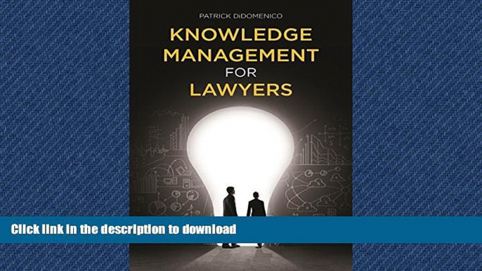 FAVORIT BOOK Knowledge Management for Lawyers READ EBOOK