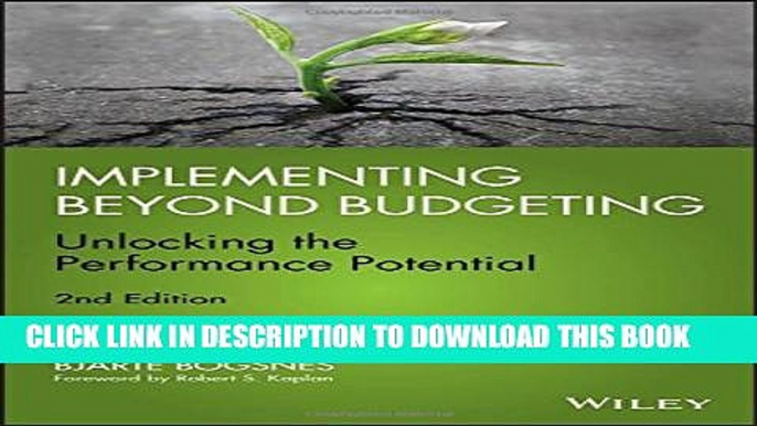 Collection Book Implementing Beyond Budgeting: Unlocking the Performance Potential