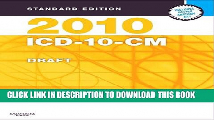 Collection Book 2010 ICD-10-CM, Standard Edition DRAFT (Softbound), 1e (Sanders ICD-10-CM