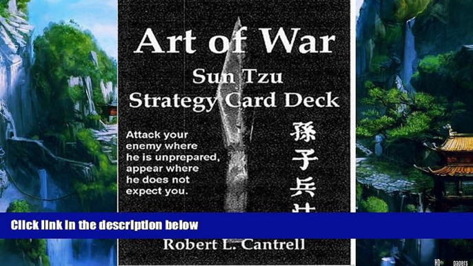 Must Have PDF  Art of War: Sun Tzu Strategy Card Deck: 54 Winning Strategies  Best Seller Books