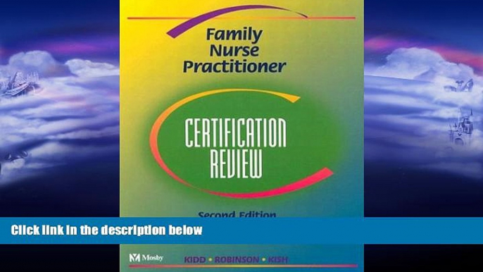 Enjoyed Read Family Nurse Practitioner Certification Review, 2e