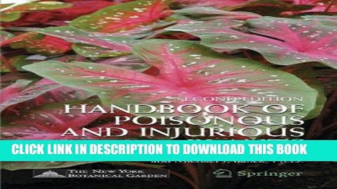 [PDF] Handbook of Poisonous and Injurious Plants Popular Colection