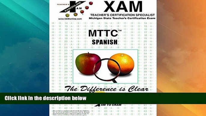 Big Deals  MTTC - Spanish (XAM MTTC)  Best Seller Books Best Seller