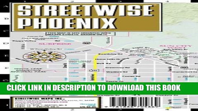 [New] Streetwise Phoenix Map - Laminated City Center Street Map of Phoenix, Arizona - Folding