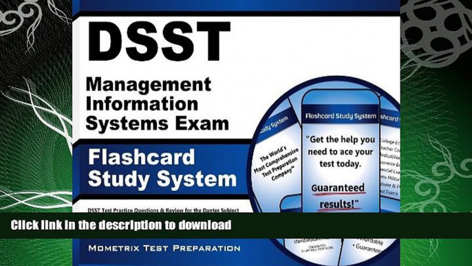 FAVORITE BOOK  DSST Management Information Systems Exam Flashcard Study System: DSST Test