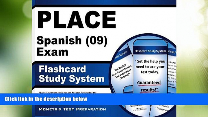 Big Deals  PLACE Spanish (09) Exam Flashcard Study System: PLACE Test Practice Questions   Exam