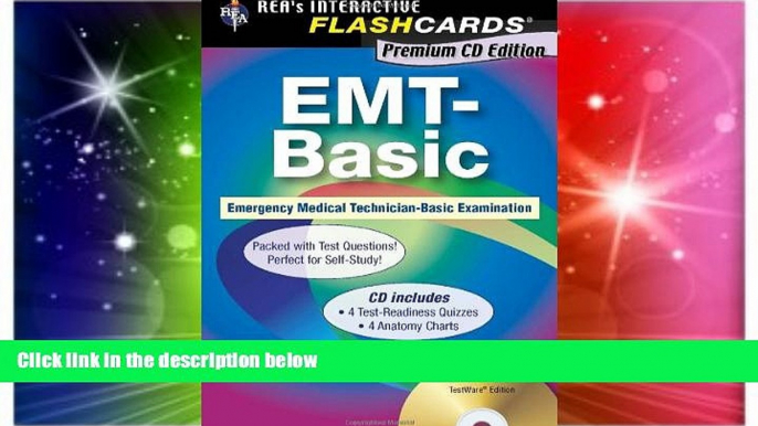 Big Deals  EMT-Basic - Interactive Flashcards Book for EMT (REA), Premium Edition incl. CD-ROM