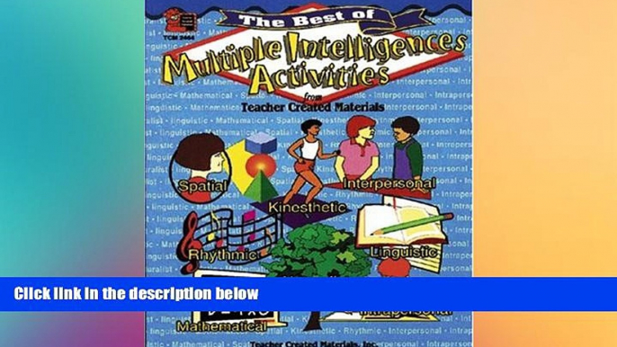 Big Deals  The Best of Multiple Intelligences Activities  Free Full Read Best Seller