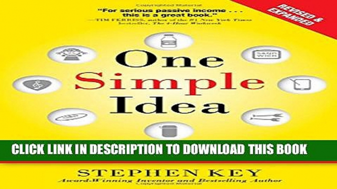 [PDF] One Simple Idea, Revised and Expanded Edition: Turn Your Dreams into a Licensing Goldmine