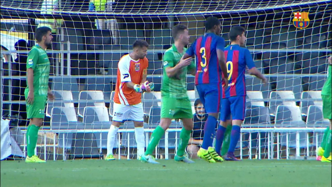 [HIGHLIGHTS] FUTBOL (2AB): FC Barcelona B-Cornellà (0-1)