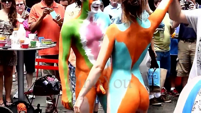 Body Painting - Annual Body Painting Festival 2016  Full HD Face Painting