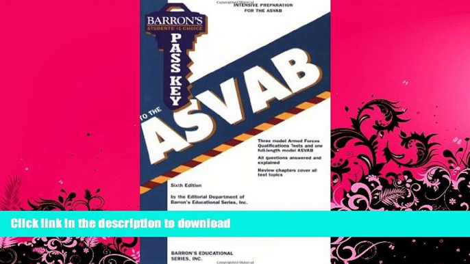 READ  Pass Key to the ASVAB (Barron s Pass Key to the ASVAB) FULL ONLINE