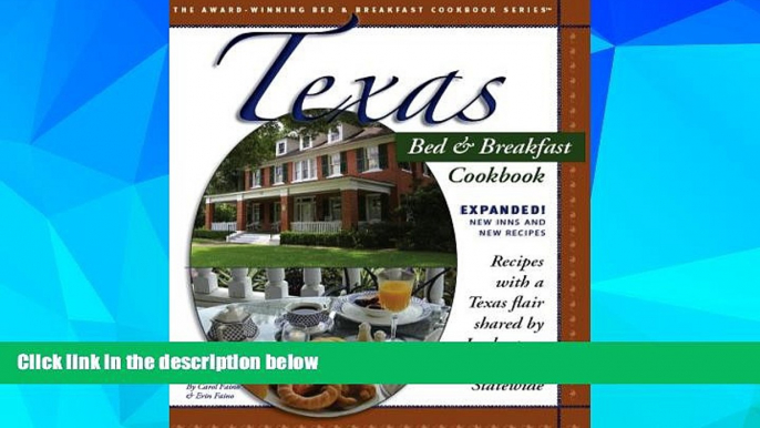 Big Deals  Texas Bed   Breakfast Cookbook  Free Full Read Most Wanted