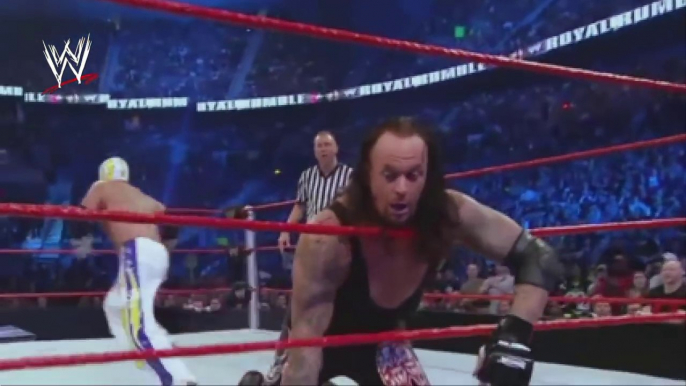 UNDERTAKER VS REY MYSTERIO WWE ROYAL RUMBLE 2010 FULL MACTH