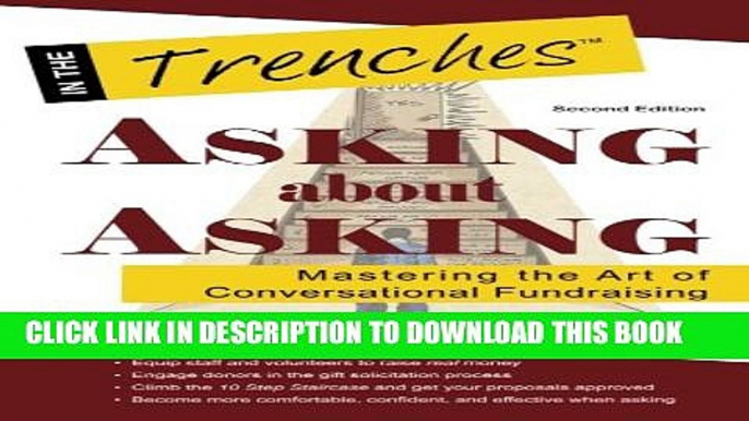 [PDF] Asking about Asking: Mastering the Art of Conversational Fundraising Full Online