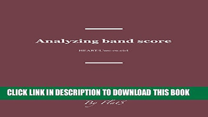 [PDF] band score wo bunseki shitemita Larc en ciel HEART hen: analysing band score (Japanese