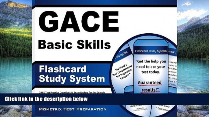 Big Deals  GACE Basic Skills Flashcard Study System: GACE Test Practice Questions   Exam Review