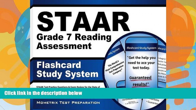 Big Deals  STAAR Grade 7 Reading Assessment Flashcard Study System: STAAR Test Practice