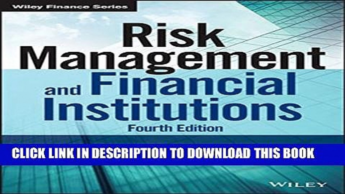 New Book Risk Management and Financial Institutions (Wiley Finance)