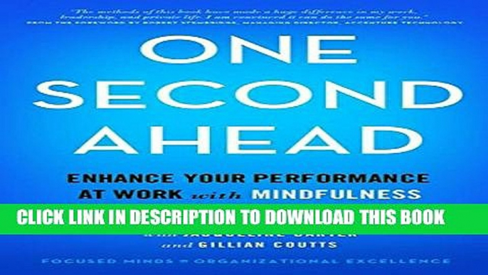 New Book One Second Ahead: Enhance Your Performance at Work with Mindfulness