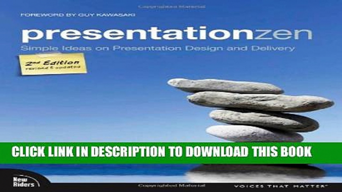 New Book Presentation Zen: Simple Ideas on Presentation Design and Delivery (2nd Edition) (Voices