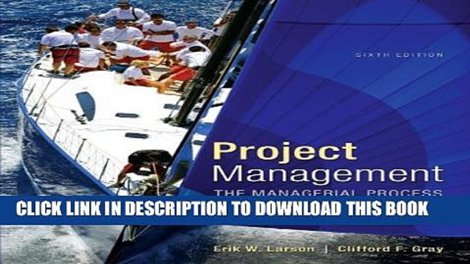 [PDF] Project Management: The Managerial Process with MS Project Full Online