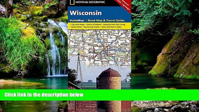 Big Deals  Wisconsin (National Geographic Guide Map)  Best Seller Books Most Wanted