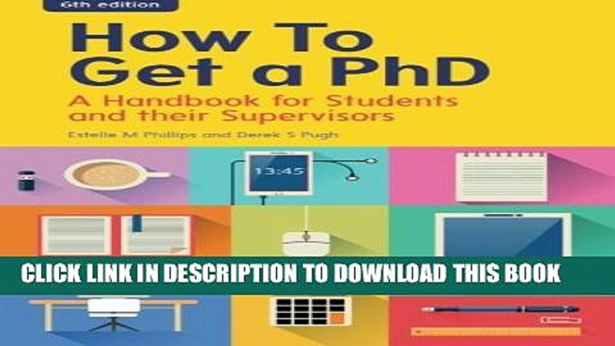 [PDF] How To Get A Phd: A Handbook For Students And Their Supervisors Popular Colection