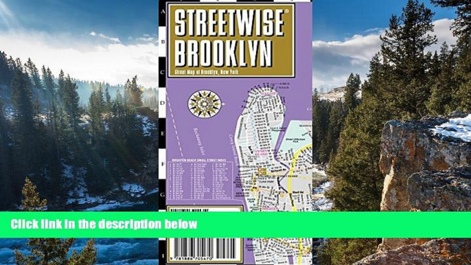 Big Deals  Streetwise Brooklyn Map - Laminated City Center Street Map of Brooklyn, New York -