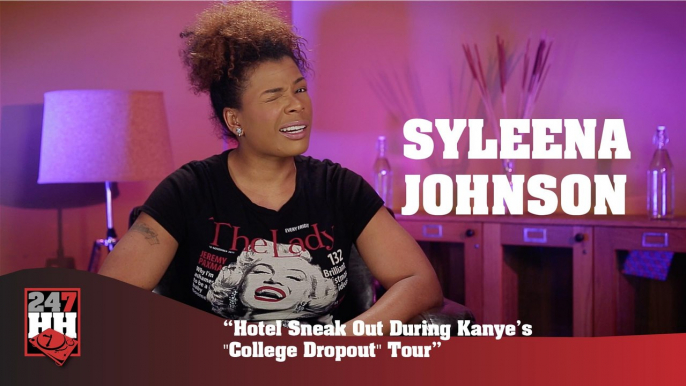 Syleena Johnson - Hotel Sneak Out During Kanye's "College Dropout" Tour (247HH Wild Tour Stories)  (247HH Wild Tour Stories)