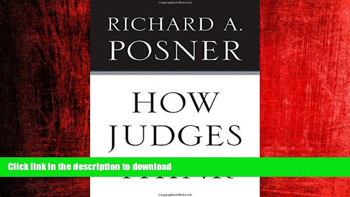 READ PDF How Judges Think (Pims - Polity Immigration and Society Series) FREE BOOK ONLINE