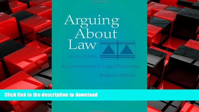 EBOOK ONLINE Arguing About Law: An Introduction to Legal Philosophy READ PDF BOOKS ONLINE