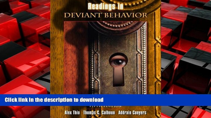 FAVORIT BOOK Readings in Deviant Behavior (5th Edition) READ EBOOK