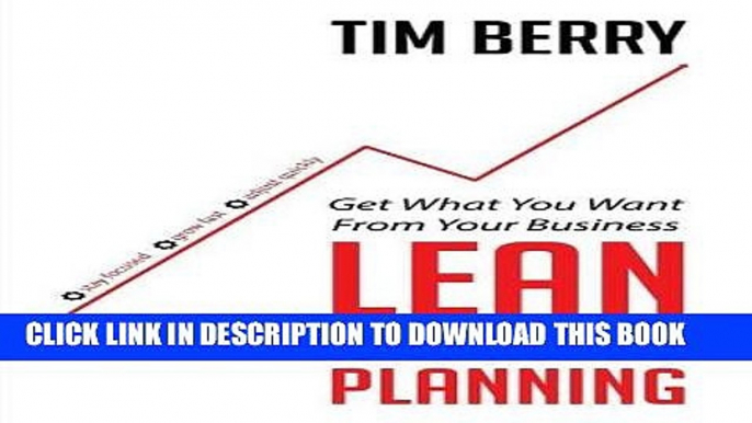 [PDF] Lean Business Planning: Get What You Want from Your Business Full Colection