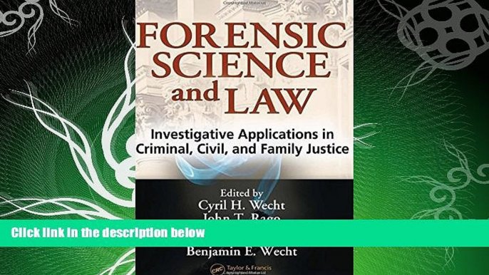 FULL ONLINE  Forensic Science and Law: Investigative Applications in Criminal, Civil and Family