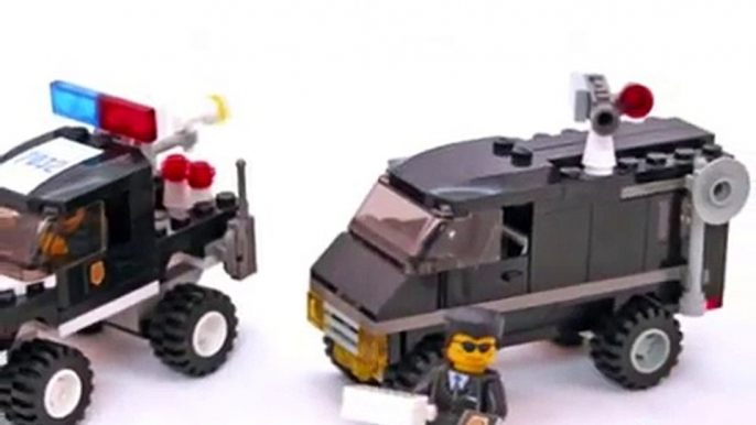 LEGO Vehiculos Juguetes De Policia, Coches Juguetes Para Niños