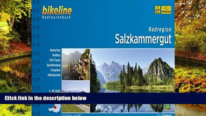 Big Deals  Salzkammergut Radatlas (Salzkammergut Cycling Atlas)  Full Read Best Seller