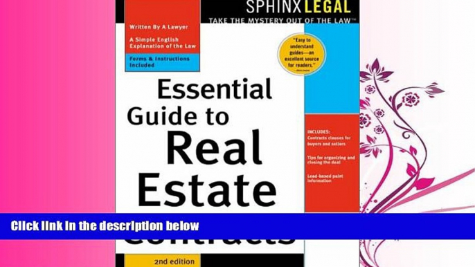 FULL ONLINE  Essential Guide to Real Estate Contracts (Complete Book of Real Estate Contracts)