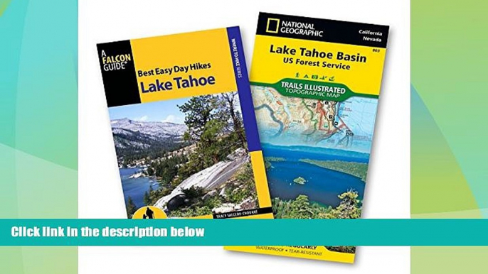 Big Deals  Best Easy Day Hiking Guide and Trail Map Bundle: Lake Tahoe (Best Easy Day Hikes