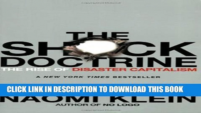 [PDF] The Shock Doctrine: The Rise of Disaster Capitalism Full Colection