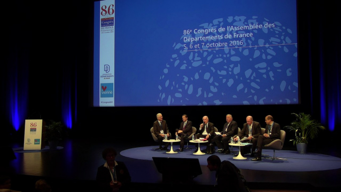 86e Congrès ADF Matinée du 6 octobre 2016 - Ouverture du Congrès, Expressions politiques & Débat de politique générale de Gérard Larcher