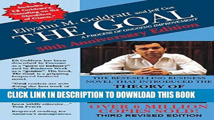 Collection Book The Goal: A Process of Ongoing Improvement