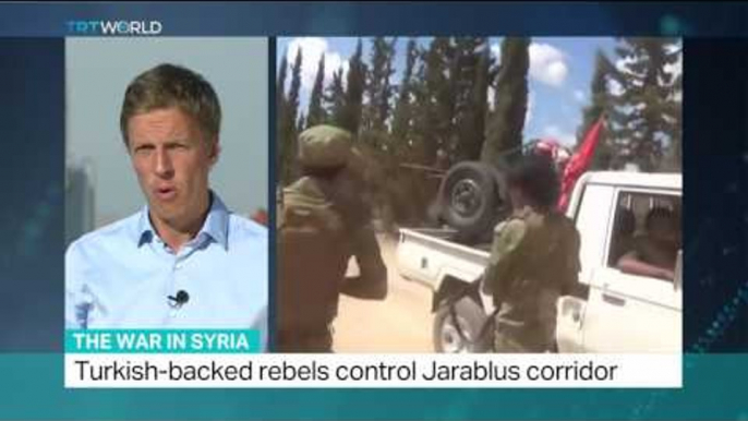 The War In Syria: Turkish-backed rebels control Jarablus corridor